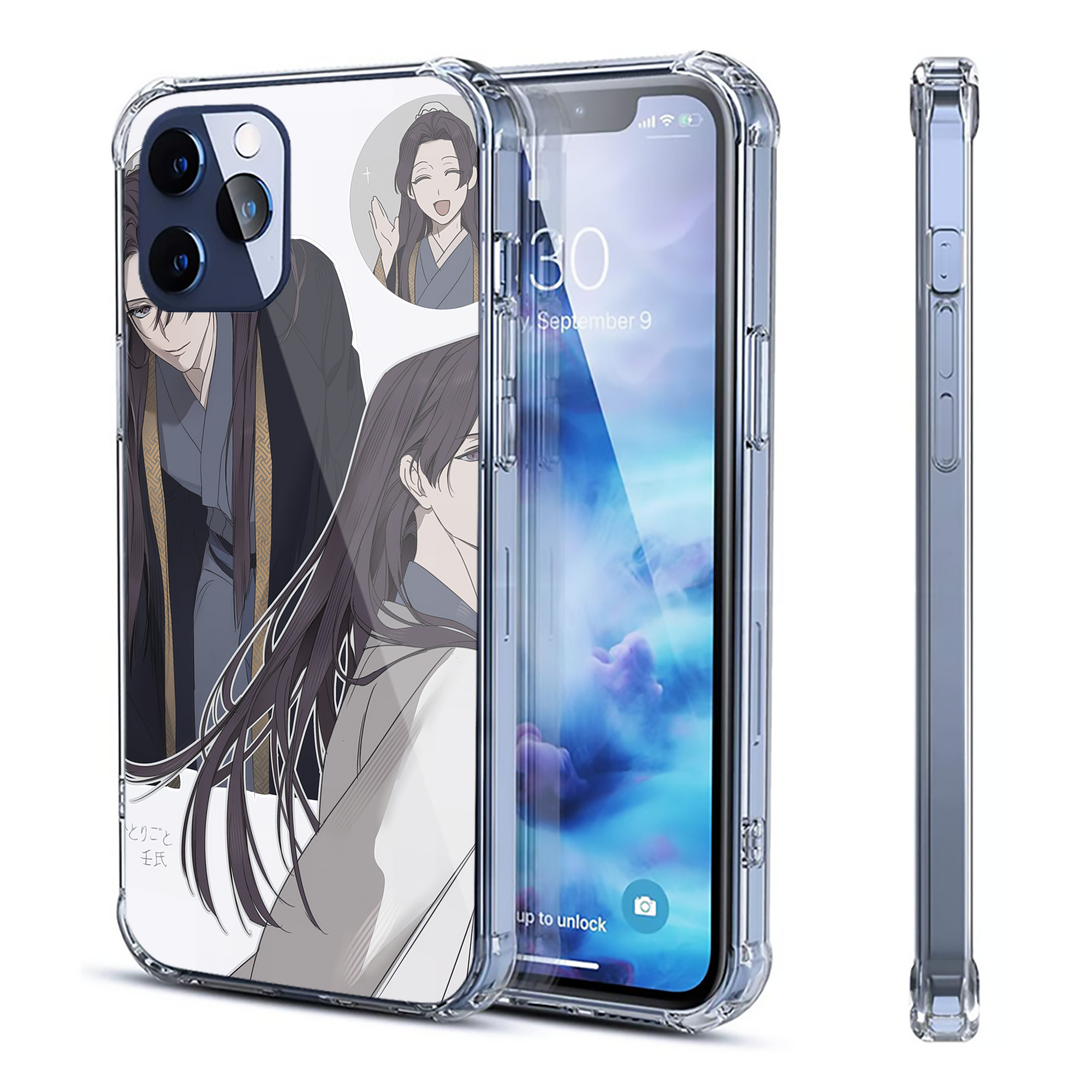 （画像用） 薬屋のひとりごと The Apothecary Diaries 【iPhone 12シリーズ対応】透明スマホケース（クリアソフトケース）